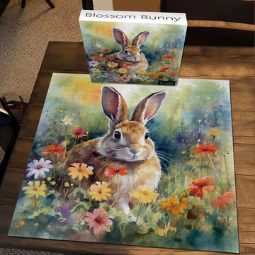 Blossom Bunny Jigsaw Puzzle 1000 Pieces